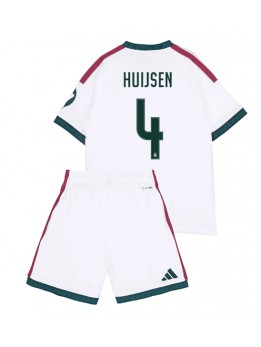 Detské Futbalové oblečenie Real Madrid Dean Huijsen #4 2026-27 Krátky Rukáv - Domáci (+ trenírky)